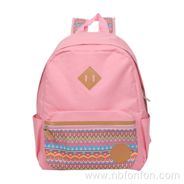 Famous ethnic style children's backpack